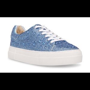 Betsey Johnson Sidney Light Blue shoes in 8.5